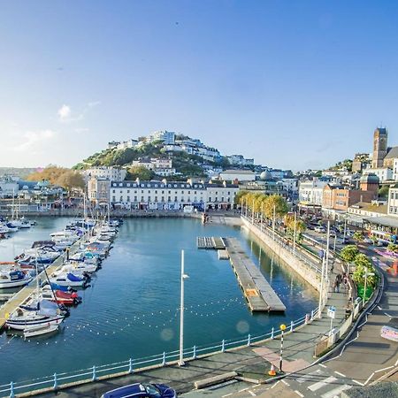 Elegant Fresh Spacious Two Bed Apartment - Juliet Balcony - Sea, Marina, Harbour Views, English Riviera Clock Tower Torquay Luaran gambar
