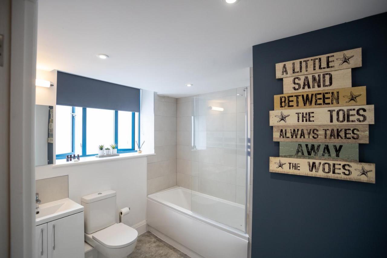 Elegant Fresh Spacious Two Bed Apartment - Juliet Balcony - Sea, Marina, Harbour Views, English Riviera Clock Tower Torquay Luaran gambar