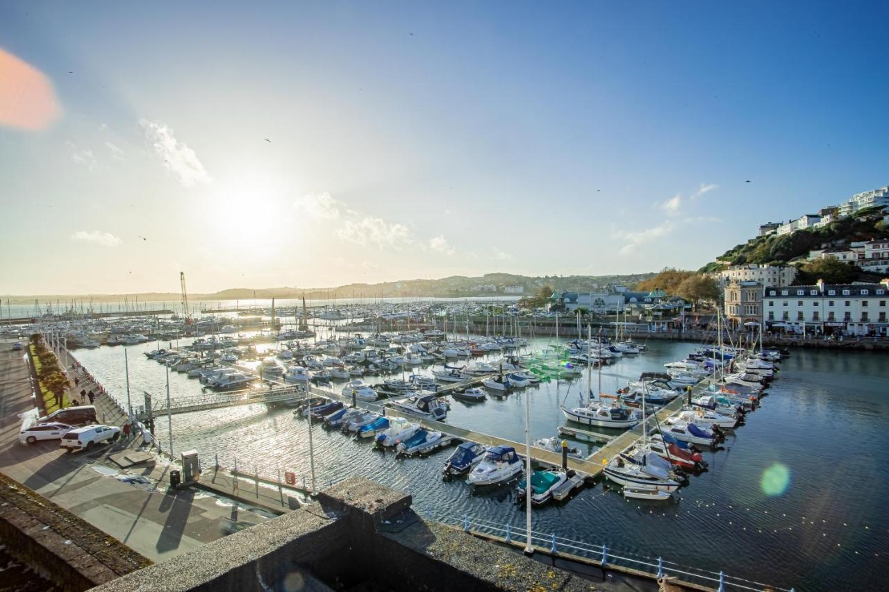 Elegant Fresh Spacious Two Bed Apartment - Juliet Balcony - Sea, Marina, Harbour Views, English Riviera Clock Tower Torquay Luaran gambar